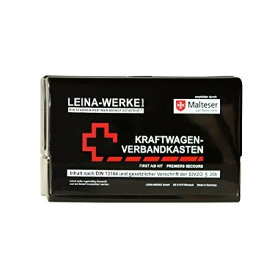 Obrázek Leina WERKE REF 10058 autolékárnička Star II, obsah DIN 13164, černá