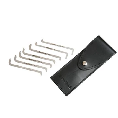 Obrázek Multipick Napínák zámku [7 dílů] Lockpicking Tool Sada zámků Lockpicker Lock Picking Set k praskání Dietrich Spanner Pick &amp;