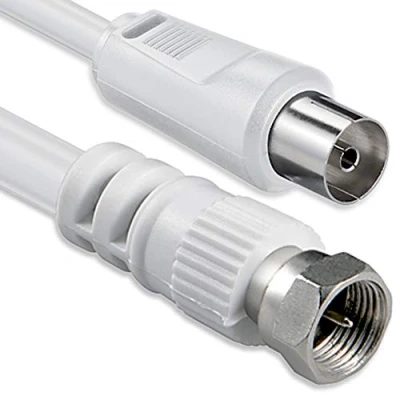 Obrázek 1aTTack.de anténní kabel s koaxiálním F konektorem, typ konektor spojka, jednoduchým, dvojnásobným, trojnásobným nebo čtyřnásobným stíněním, 75 db, 85 100 110 120 125 db