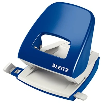 Obrázek Leitz NeXXt Series, děrovačka (kov), 30 listů, modrá