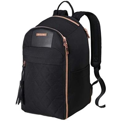 Obrázek Cabin Max Travel Hack dámský batoh o velikosti 40 x 20 25 cm vhodný pro Ryanair pod sedadlem příruční zavazadlo, černá, Elegantní