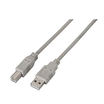 Obrázek AISENS A101 0003 3 m USB 2.0 Drucker Kabel, Beige