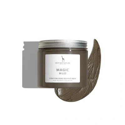 Obrázek maska z Mrtvého moře 250 g Veganská přírodní kosmetika proti pupínkům a nečisté pleti akné Dead Sea Mud Mask Beauty obličejová pro muže ženy bahenní černým
