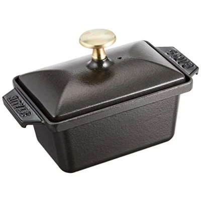 Obrázek STAUB Terina / tvar trouby, 15 x 11 cm, z litiny, pro všechny druhy sporáků, černá