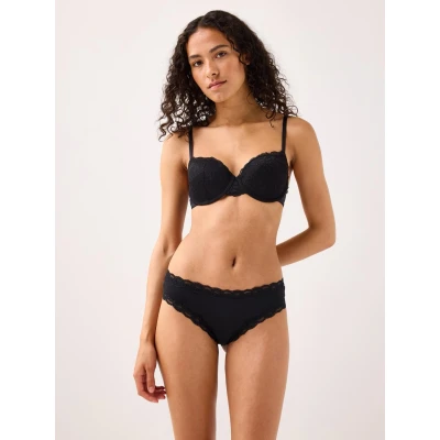 Obrázek Lindex BRA Akleja Emelie LACE Podprsenka s kosticemi, Ženy, Velikost: 85F, Black