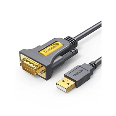 Obrázek UGREEN USB na RS232 sériový kabel DB9 s čipovou sadou PL2303, kompatibilní routerem (1M)