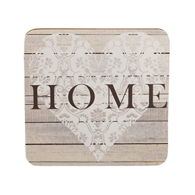 Obrázek Everyday Home Čtyřdílná sada s korkovými podložkami, 10,5 x cm (4 4)