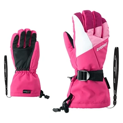 Obrázek Ziener LANI GTX glove junior dětské lyžařské rukavice, růžové blossom, 4 (S)