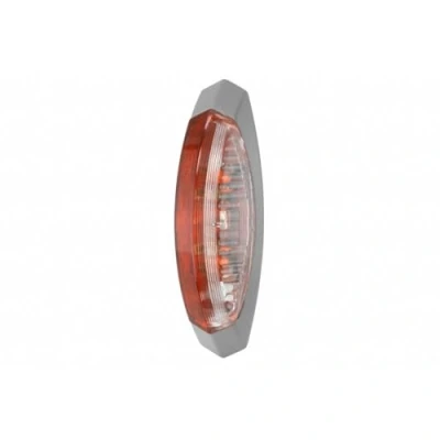 Obrázek HELLA 2XS 008 479 071 obrysové světlo přívěs karavan halogen 12/24 V montáž ECE pravo/boční montáž, barva pouzdra: šedá