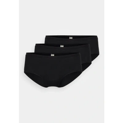 Obrázek Lindex Carin Brief 3 PACK Kalhotky, Ženy, Velikost: XS, Black