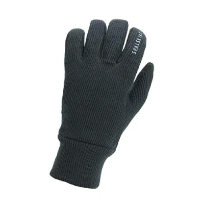 Obrázek SealSkinz Unisex Windproof All Weather Knitted Glove, Grau, M EU