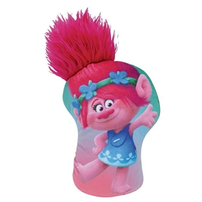 Obrázek Unbekannt Fun House 712713 die Trolle Kissen Poppy Polyester Mehrfarbig 20 x 6 30 cm