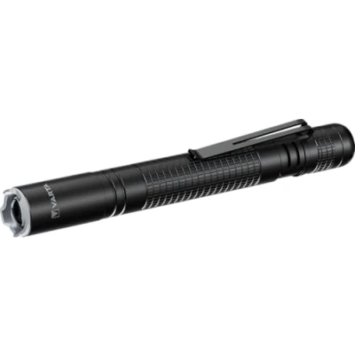 Obrázek VARTA kapesní svítilna LED vč. 2x AAA baterie, hliník Light F10 Pro světlo, lampa se třemi režimy svícení, s hliníkovým pouzdrem, texturovaná rukojeť, nárazuvzdorná