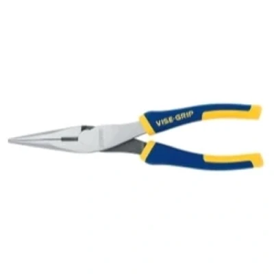 Obrázek IRWIN Vise Grip 2078218 špičaté kleště s řezačkou drátu, 20,3 cm, modré, ušlechtilá ocel, žluté