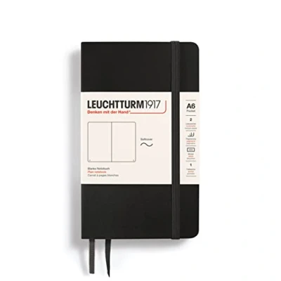 Obrázek Zápisník Leuchtturm1917 s měkkými deskami, černá