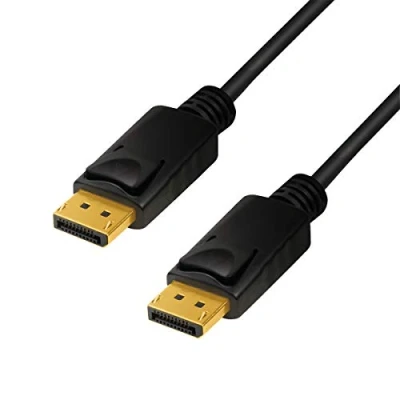 Obrázek DisplayPort 1.4 připojovací kabel, 4K/120Hz pro plné HD a 3D kvalitu s nejlepším zvukovým přenosem, 1 m
