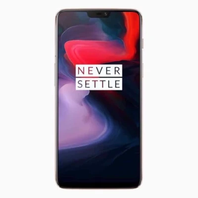 Obrázek OnePlus 6 smartphone (15,95 cm (6,28 palců) 19:9 dotykový displej, 128 GB interní paměť, Android 8.1 Oreo / Oxygen OS 5.1), barva stříbrná bílá