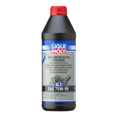 Obrázek LIQUI MOLY Plně syntetický převodový olej (GL5) SAE 75W 90 1 l převodovkový hydraulický výr. č.: 1414