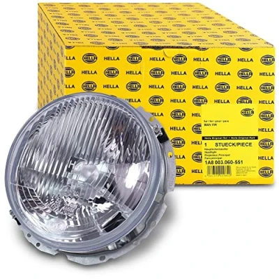 Obrázek HELLA 1A8 003 060 551 halogenové světlomety pro mj. VW Beetle ECE pravostranný provoz vlevo/vpravo