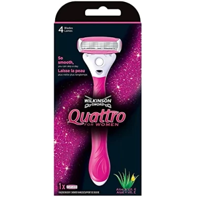 Obrázek Wilkinson Sword Quattro holicí strojek pro ženy