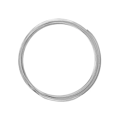 Obrázek Vaessen Creative 24244 004 hliníkový drát ražba plochý šperk 5 x 1 mm m, ohebný na šperky, hliník, stříbro, 500 0,5 0,1 cm