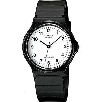 Obrázek Casio Collection Unisex náramkové hodinky MQ 24, bílá, Náramek