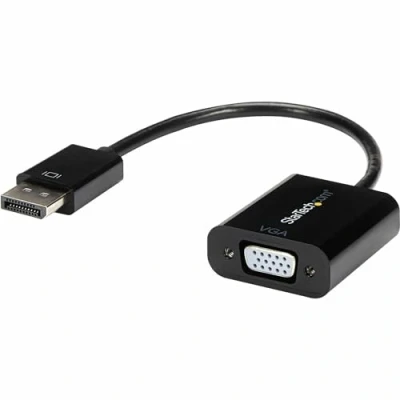 Obrázek StarTech.com DisplayPort na VGA adaptér Aktivní DP konvertor 1080p video DP/DP++ zdroj monitor kabel adaptér, digitální analogový 1.2 (DP2VGA3)