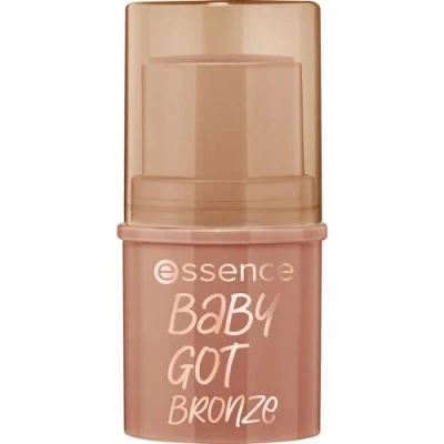 Obrázek essence baby got bronzová tyčinka, konturovací tužka, č. 10, hnědá, přírodní, zářivě svěží, veganská, bez alkoholu, konzervačních látek, parabenů, 1 balení (5,5 g)