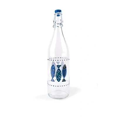 Obrázek Excelsa Ocean Flasche, Glas, Mehrfarbig, 1000 ml