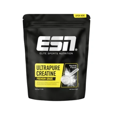 Obrázek ESN Creatine Monohydrate, 500g, barva cernozluta