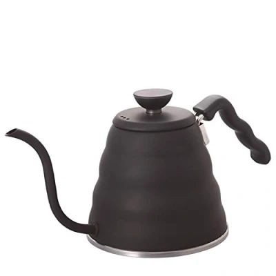 Obrázek Hario VBK 120 MB V60 Bouno Kaffeetropfkessel Schwanenhals Stovetop Black (1.2L/ 1200 ml) schwarz