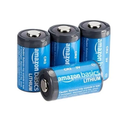 Obrázek AmazonBasics Lithiové baterie CR2, 3 V, 4 Pack