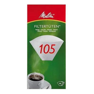 Obrázek Melitta filtračních sáčků 105, Bílá, 200 kusů