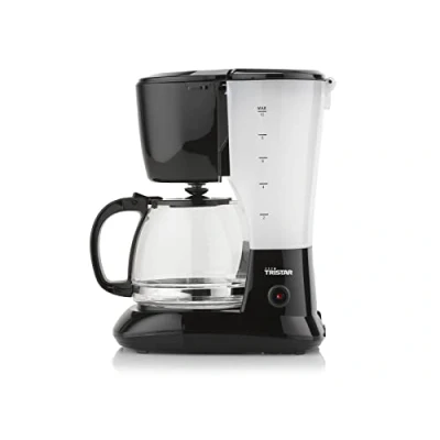 Obrázek Tristar Kaffeemaschine mit 1,25L Fassungsvermögen für 10 12 Tassen, auch camping, CM 1245, schwarz