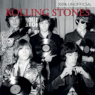 Obrázek Rolling Stones 2025 16 Monatskalender: Original The Gifted Stationery Co. Ltd [Mehrsprachig] [Kalender] (Wall Kalender)