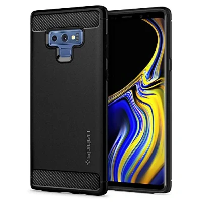 Obrázek Spigen Rugged Armor pouzdro kompatibilní se Samsung Galaxy Note 9 Matte Black