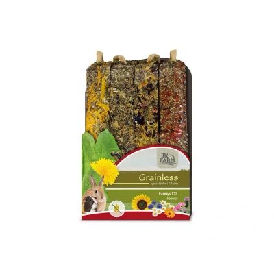 Obrázek JR FARM bezobilné tyčky s květy XXL 450g (4ks)