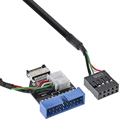 Obrázek InLine 33446A USB 3.1 na 3.0 adaptér interní