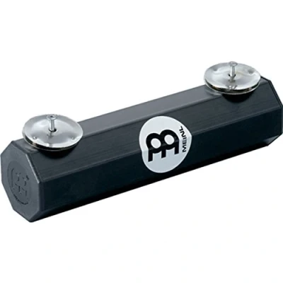 Obrázek Meinl Percussion Aluminium Shaker Jingle Medium Osmihranný tvar Hudební nástroj hliník, černý (JS88BK)