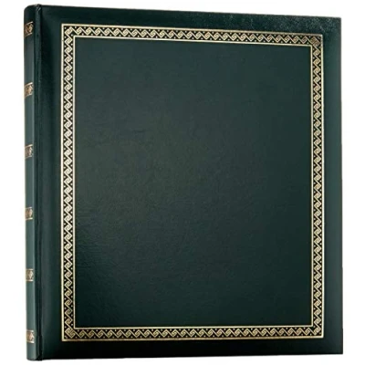 Obrázek walther design Fotoalbum zelené 29 x 32 cm umělá kůže s vyražením, elegantní tloušťka MX 101 A