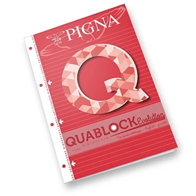 Obrázek Pigna 02112151r collati Block mit 4 Löcher verstärkt A4, 40 Blatt