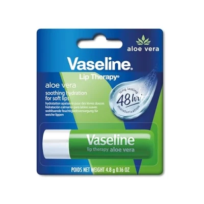 Obrázek Vaseline Lip Therapy Aloe Pečující balzám na rty Hydratační krém (1 x 4,8 g)