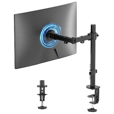 Obrázek suptek Jednotlivý držák na obrazovku, monitoru 1 monitor pro 13 32 palců stolu, psací stůl (tyč 40 cm) stojan a ramena,