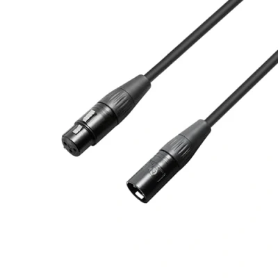 Obrázek Adam Hall Cables 4 STAR MMF 0250 KRYSTAL kabel mikrofonu EDITION XLR Female x Male 2,5 m