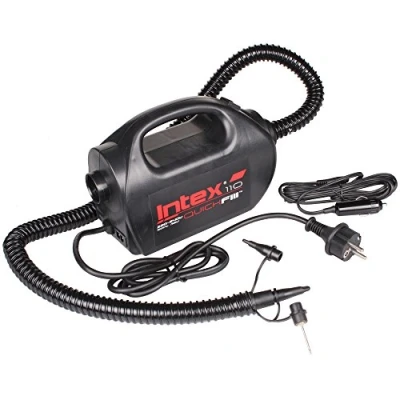 Obrázek Quick Fill Pump 230 V/12 V, 2 rychlosti, připojovací kabel pro zapalovač cigaret nebo zásuvku