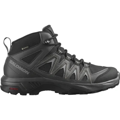 Obrázek Salomon X Braze Mid Gore Tex Wasserdichte Damen Outdoorschuhe, Outdoor bereit, Sportliches Design, Vielseitiger Einsatz, Black, 38