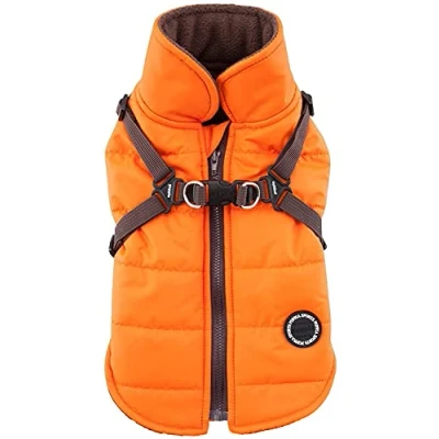 Obrázek Puppia Autentická zimní vesta, Mountaineer II, střední, oranžová