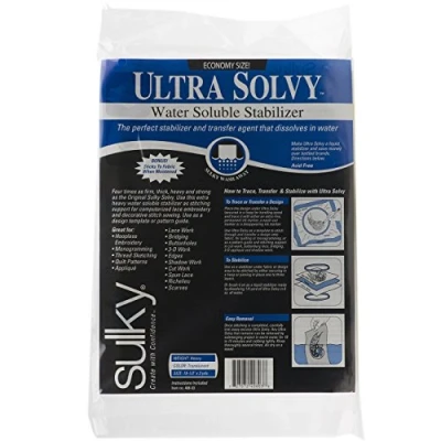 Obrázek Jeder 191/2 x 3 Yd Ultra Solvy Stickfolie für Nähmaschinen wasserlöslich Stabilisator