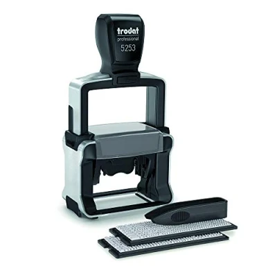 Obrázek Trodat Razítko pro vlastní tvorbu Professional 5253, 6řádkové, samobarvicí, barva otisku černá, 49 x 28 mm