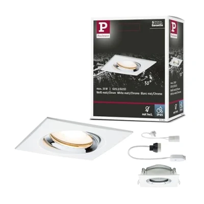 Obrázek Paulmann 93664 Premium EBL Nova IP65 výkyvný hranatý max 1x35W GU1
